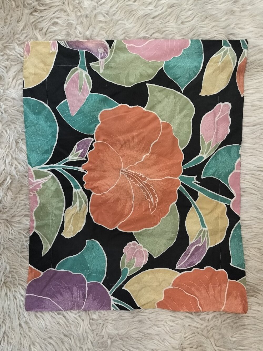 Vintage Wamsutta "Tahiti" Standard Pillow Sham